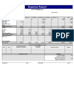 Expense Spreadsheet