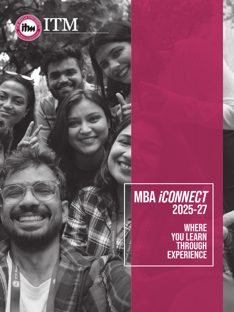 ITM MBA iConnect: Digital Marketing 2024 | PDF | University And College ...
