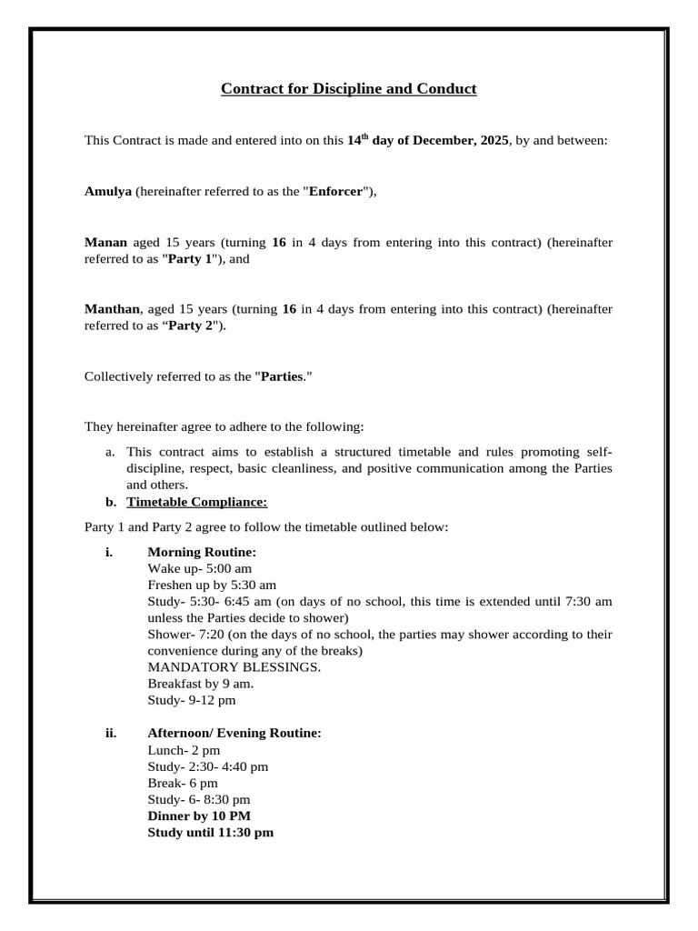 CONTRACT | PDF | Common Law | Justice