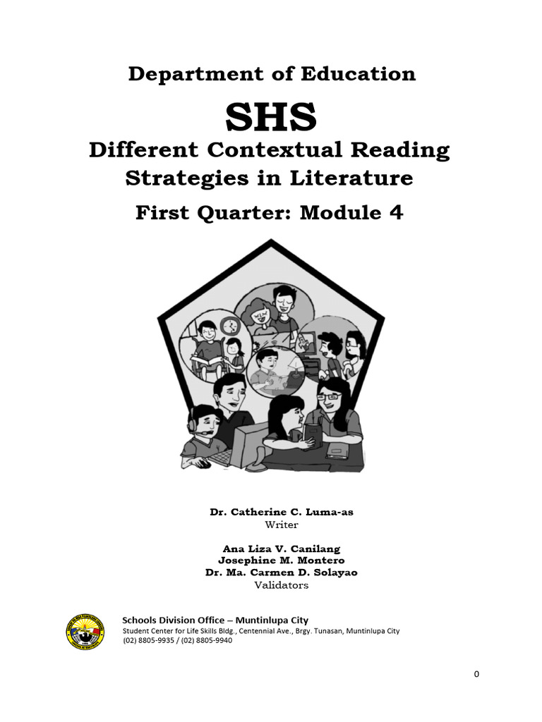 Contextual Strategies in Literature | PDF | Argument | Linguistics