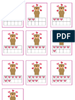 Valentine Ten Frame Cards PDF