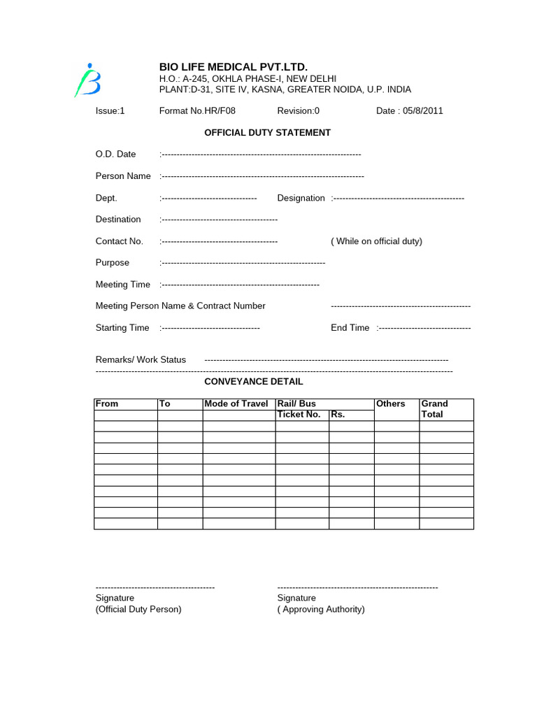 Travel Form | PDF | Transport | Passenger Rail Transport
