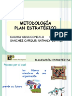Metodología Plan Estratégico IPE