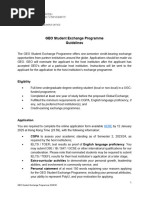 HSG Student Exchange Programs Overview | PDF | University | Educational ...