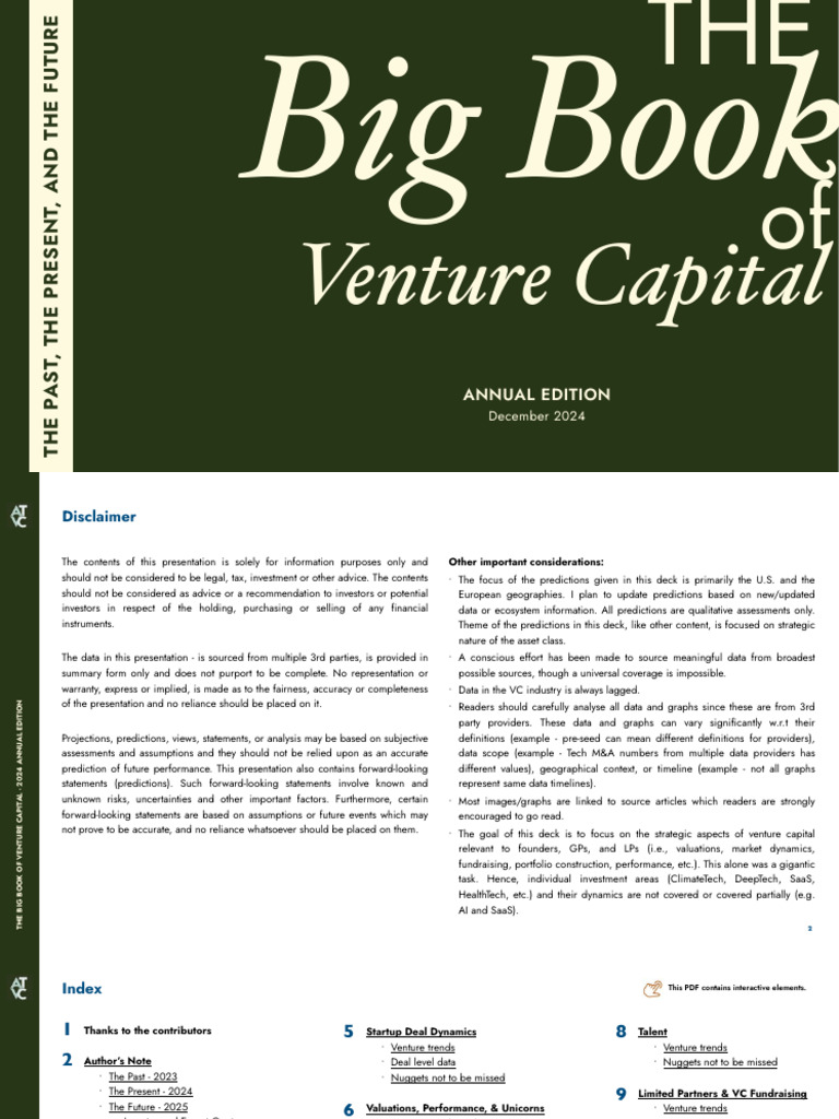Venture Capital Trends 2024 | PDF | Venture Capital | Corporate Finance