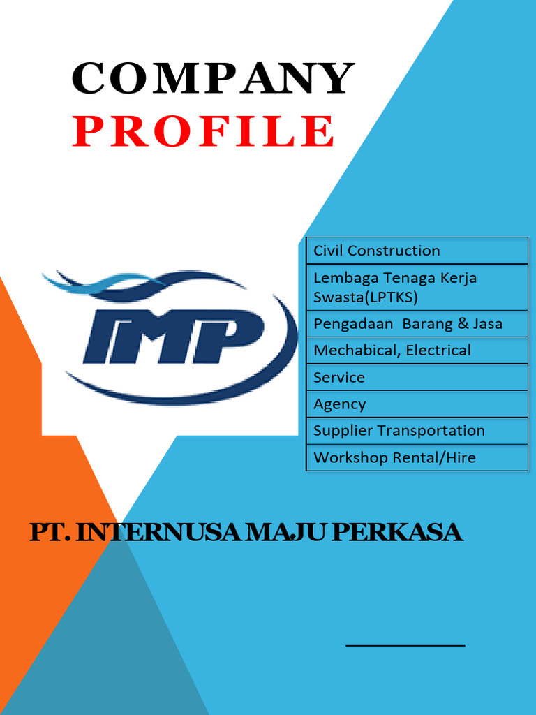Profil Perusahaan PT. Internusa Maju Perkasa | PDF