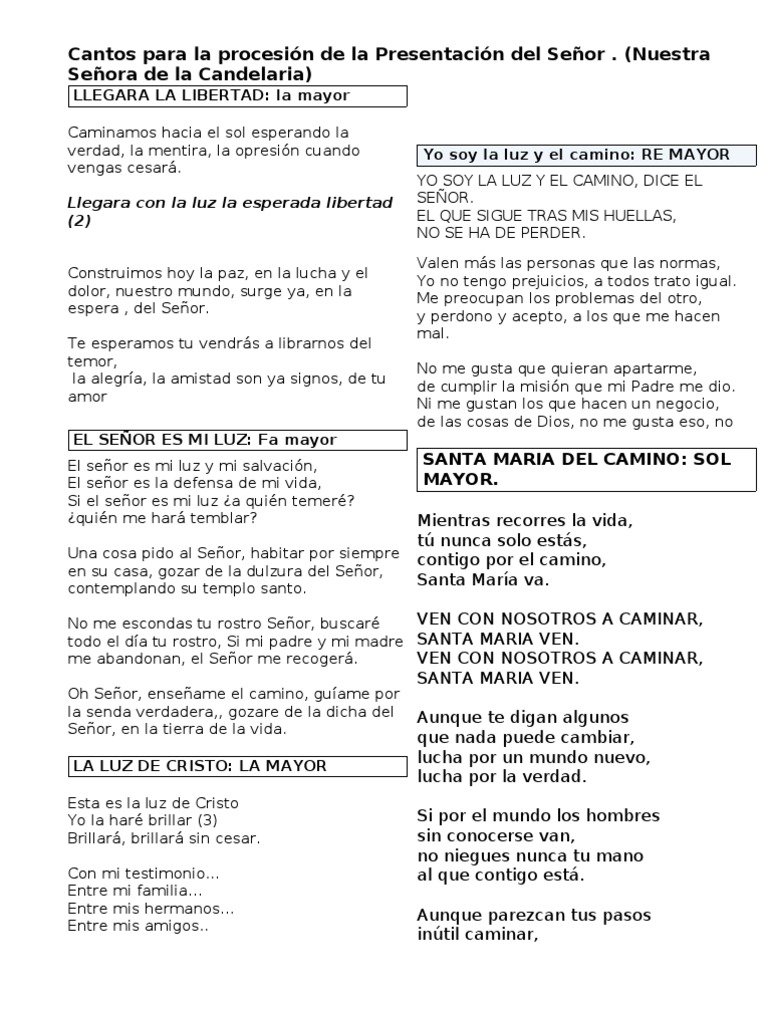 Cantos Para La Procesion De La Presentacion Del Senor 2012 procesion de la presentacion del