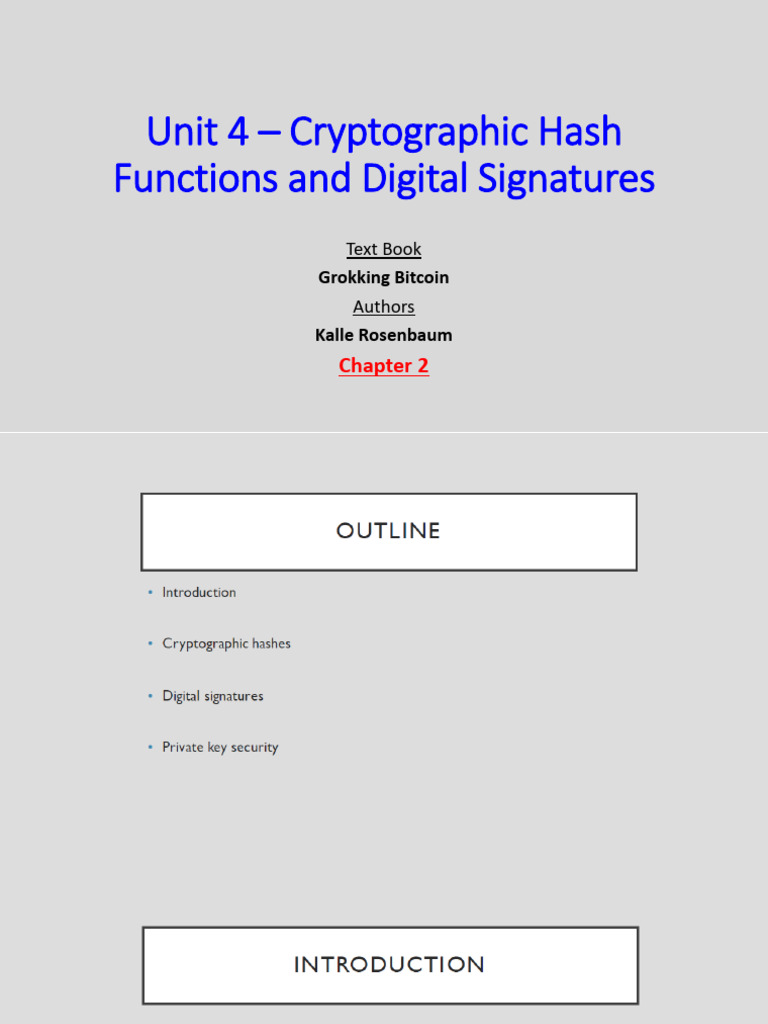 Cryptographic Hash Functions Explained | PDF