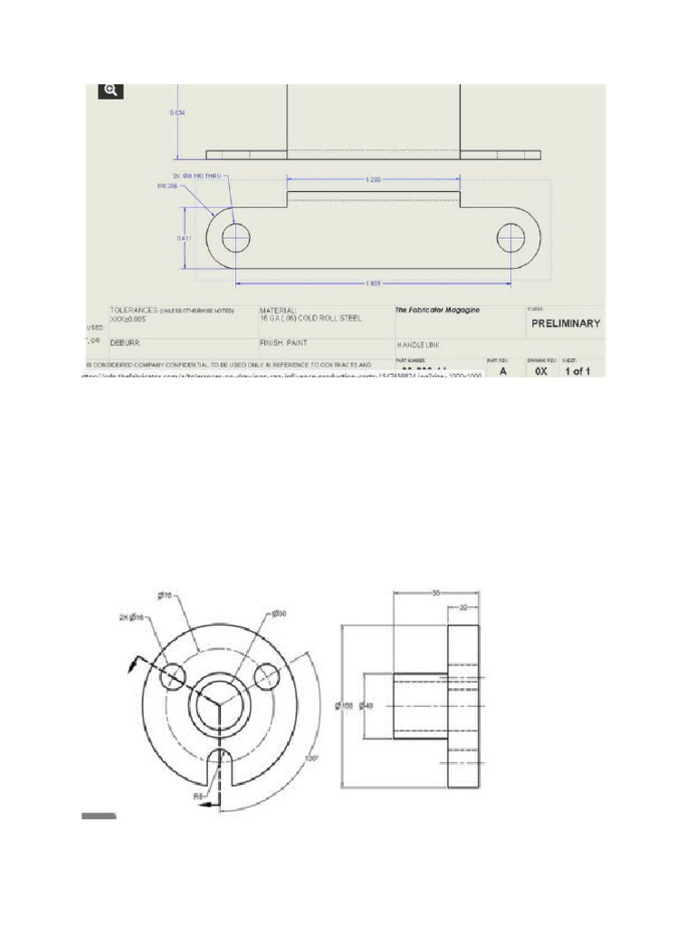 Part Drawings | PDF