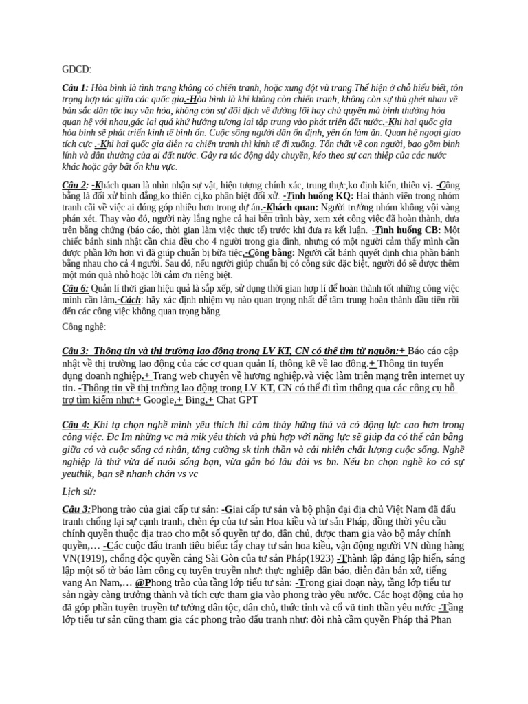 GDCD | PDF