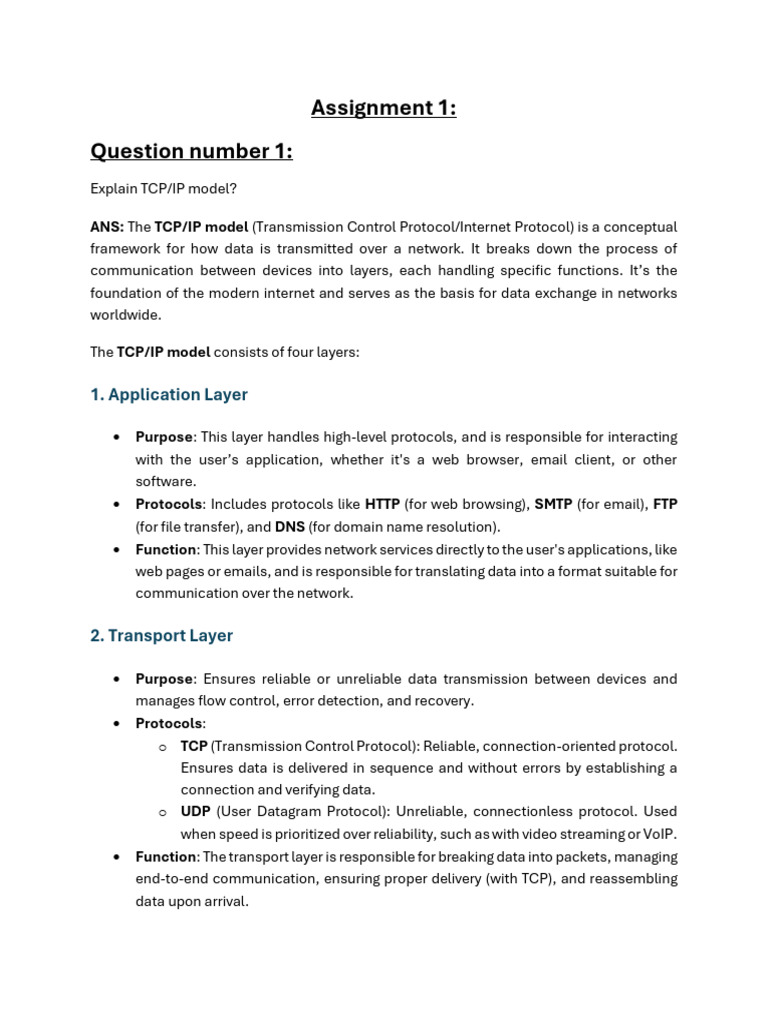 Document 19 | PDF | Internet Protocols | Internet Protocol Suite