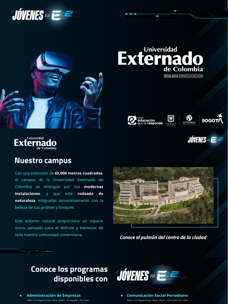 Campus de la Universidad Externado | PDF | Bogotá