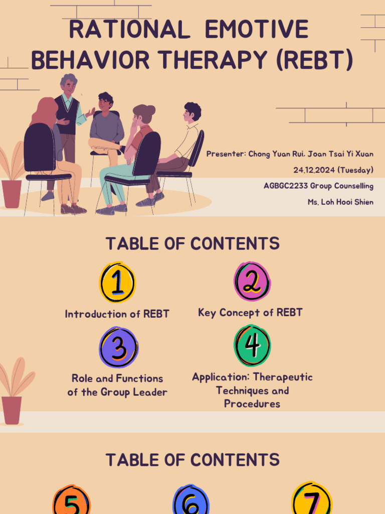 Rational Emotive Behavior Therapy (Rebt) | PDF | Rational Emotive ...
