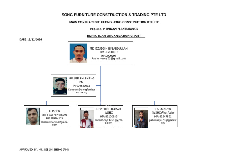 RM Orgn Chart | PDF