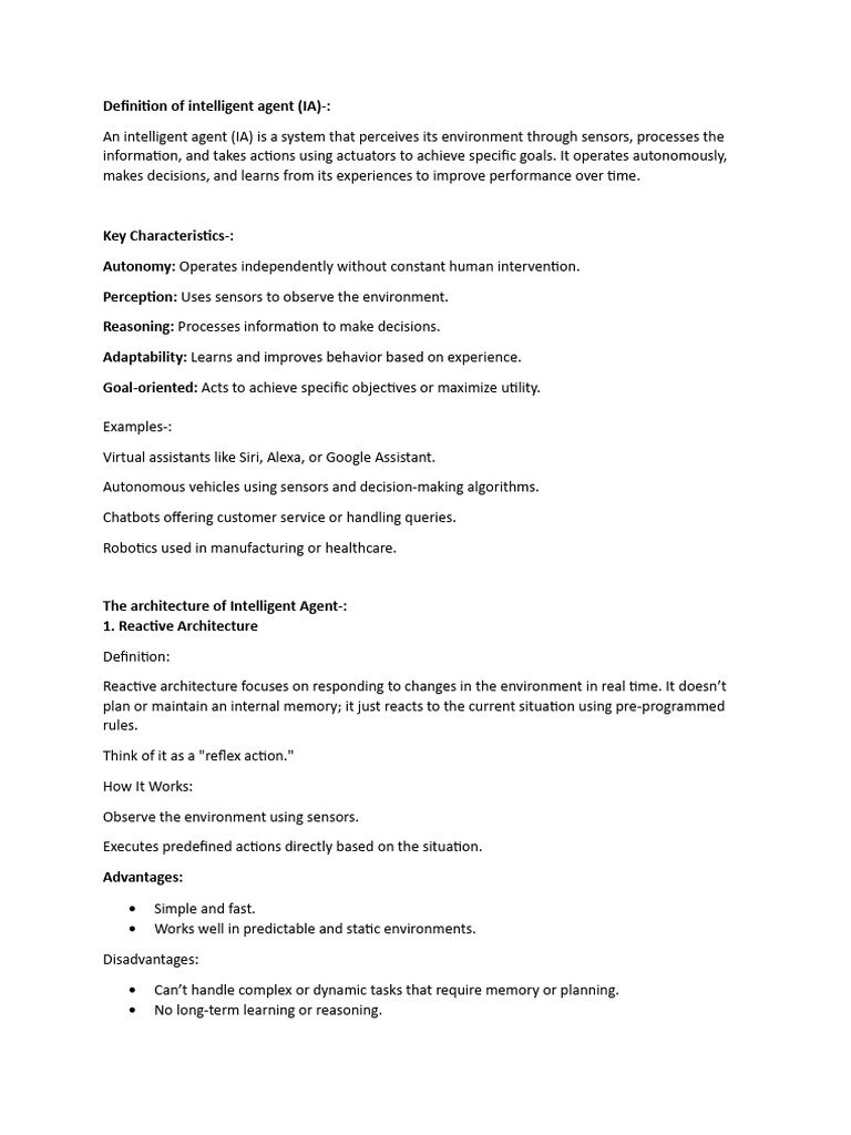 Definition of ai pdf negotiation argument