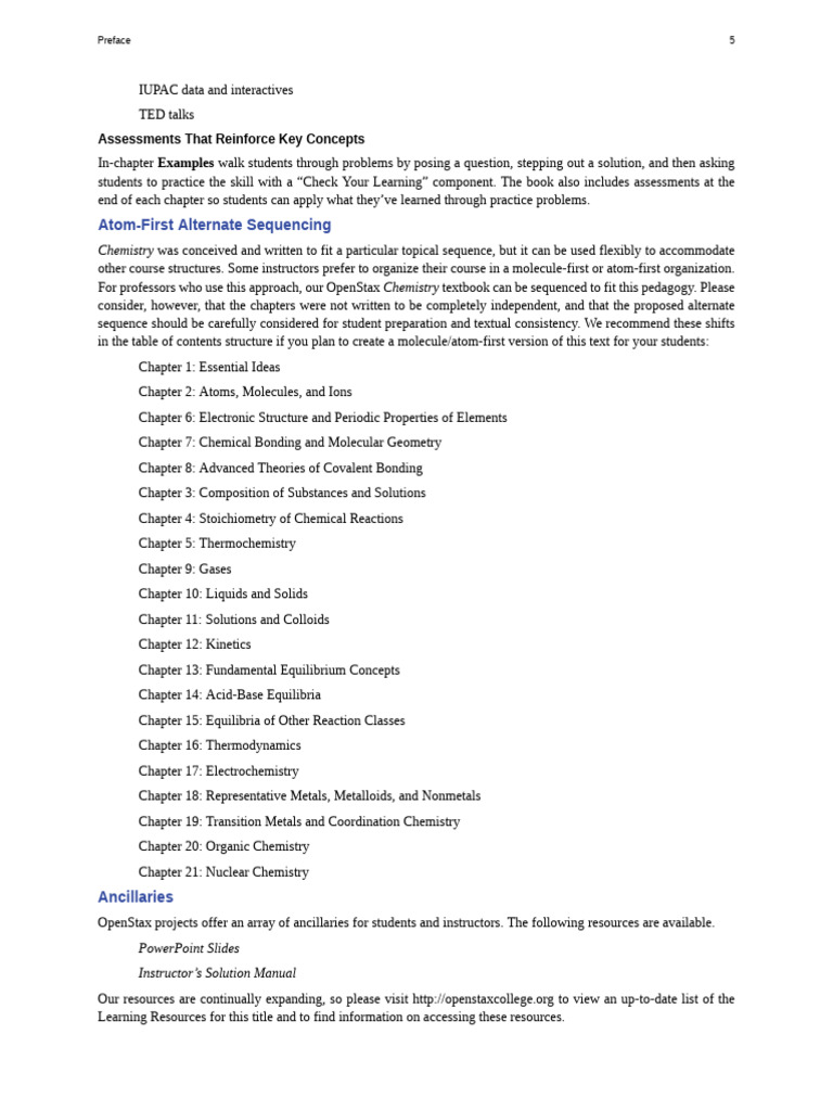 CHEMISTRY BASIC WITH KNOWLEDGE 1 | PDF