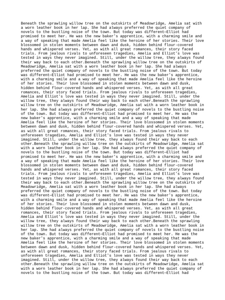 Romance | PDF