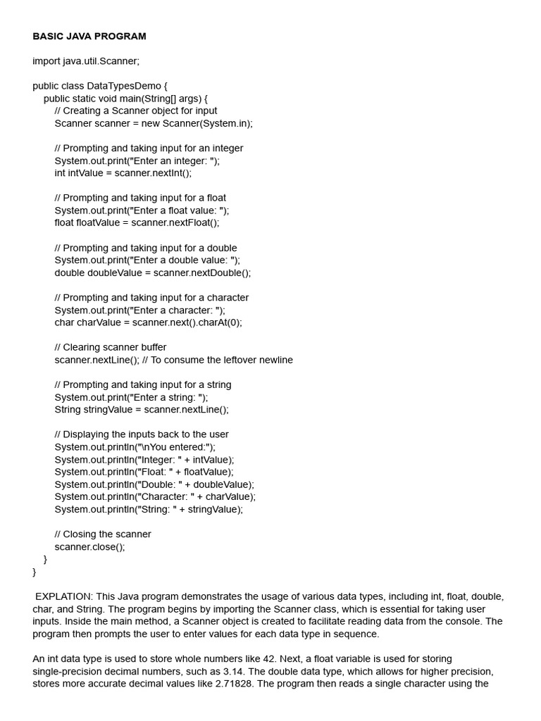 Dsa All Notes Before Midterm | PDF | Data Type | Computer Program