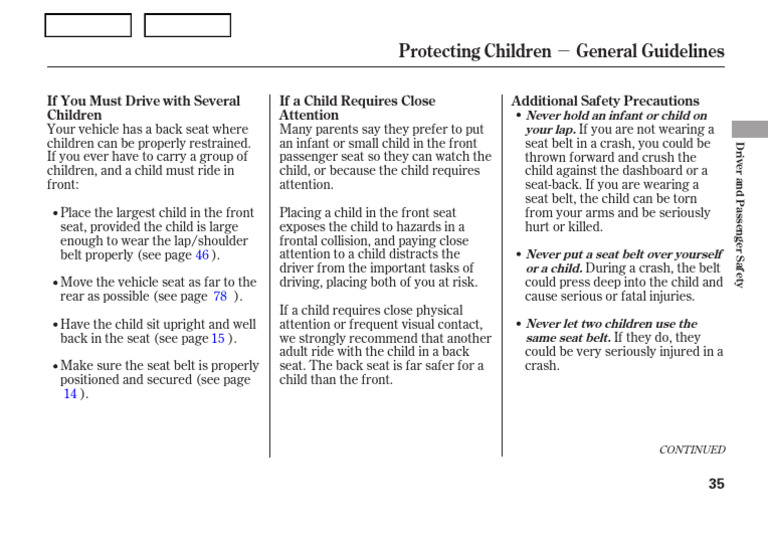 honda-cr-v-38 | PDF | Seat Belt | Traffic Collision