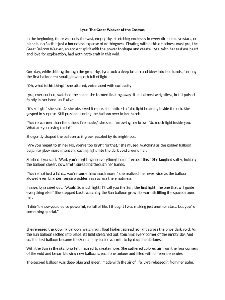 Creation Myth | PDF | Planets | Tide