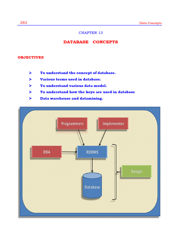 Understanding Database Concepts | PDF | Relational Database | Databases