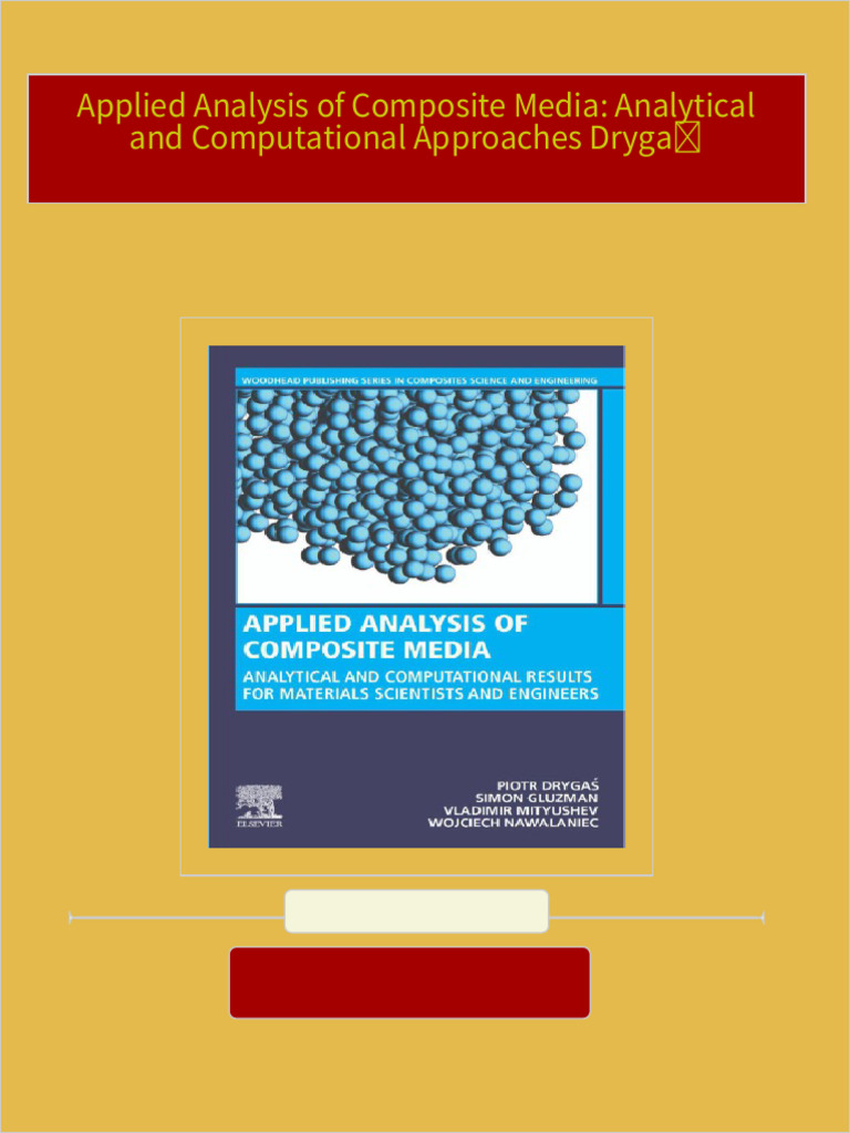 Download full Applied Analysis of Composite Media: Analytical and ...