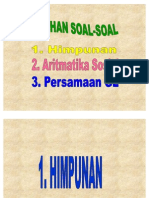 Soal Himpunan