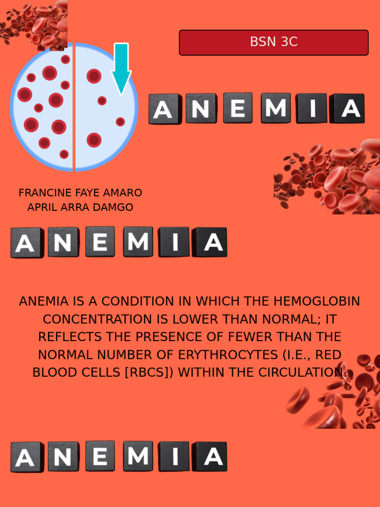 Anemia | PDF | Anemia | Red Blood Cell