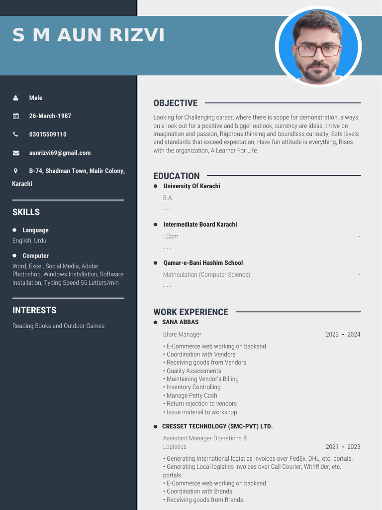Aun Rizvi's Professional Profile | PDF | Computing | Software