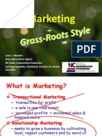 Marketing Grass Roots Style