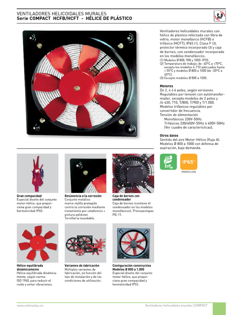 ES_HCFB-HCFT-HCBB-HCBT | PDF | Tornillo | Hélice