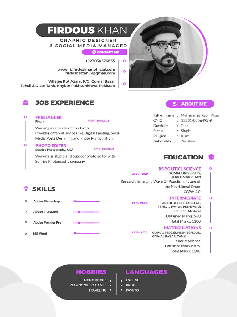 My CV | PDF