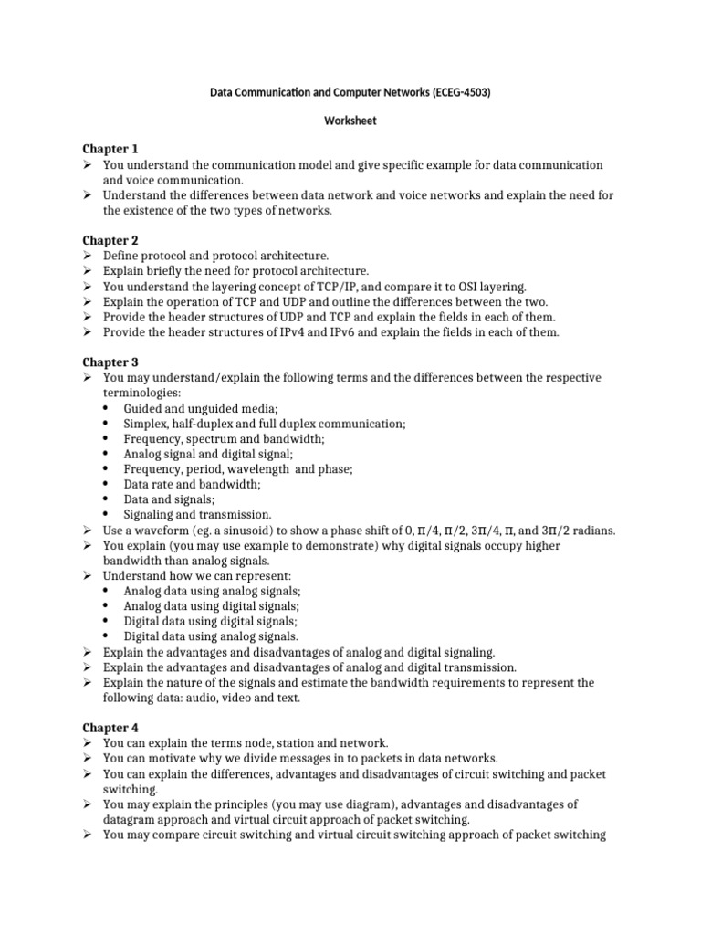 Goals pdf routing computer network