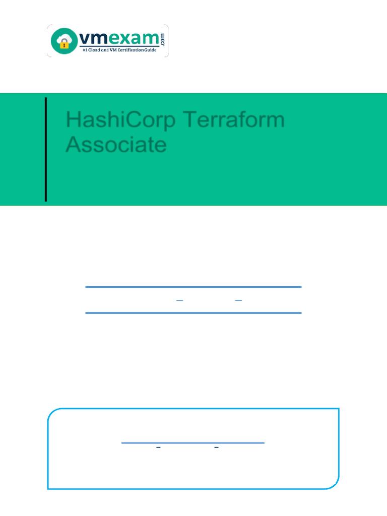 Terraform Associate Exam Overview & Guide | PDF | Parameter (Computer ...