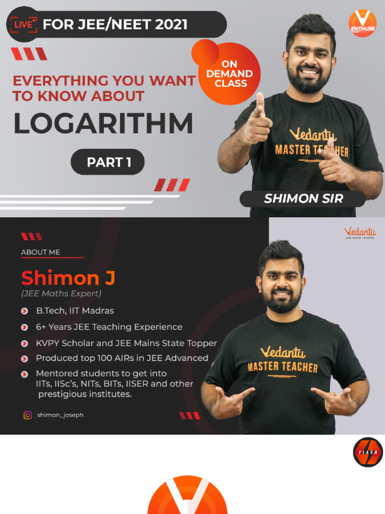 V+JEE+Enthuse+Log+-+Part+1 | PDF