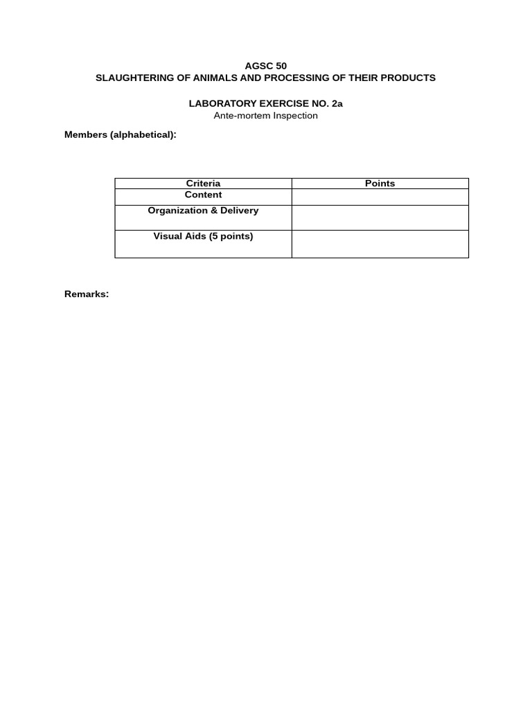 Lab 2 Pdf Meat Foodborne Illness