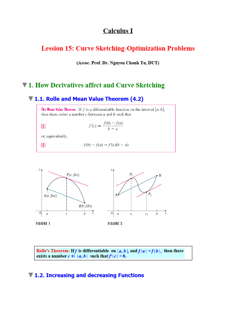 15.Optimum - Part2 | PDF | Function (Mathematics) | Derivative