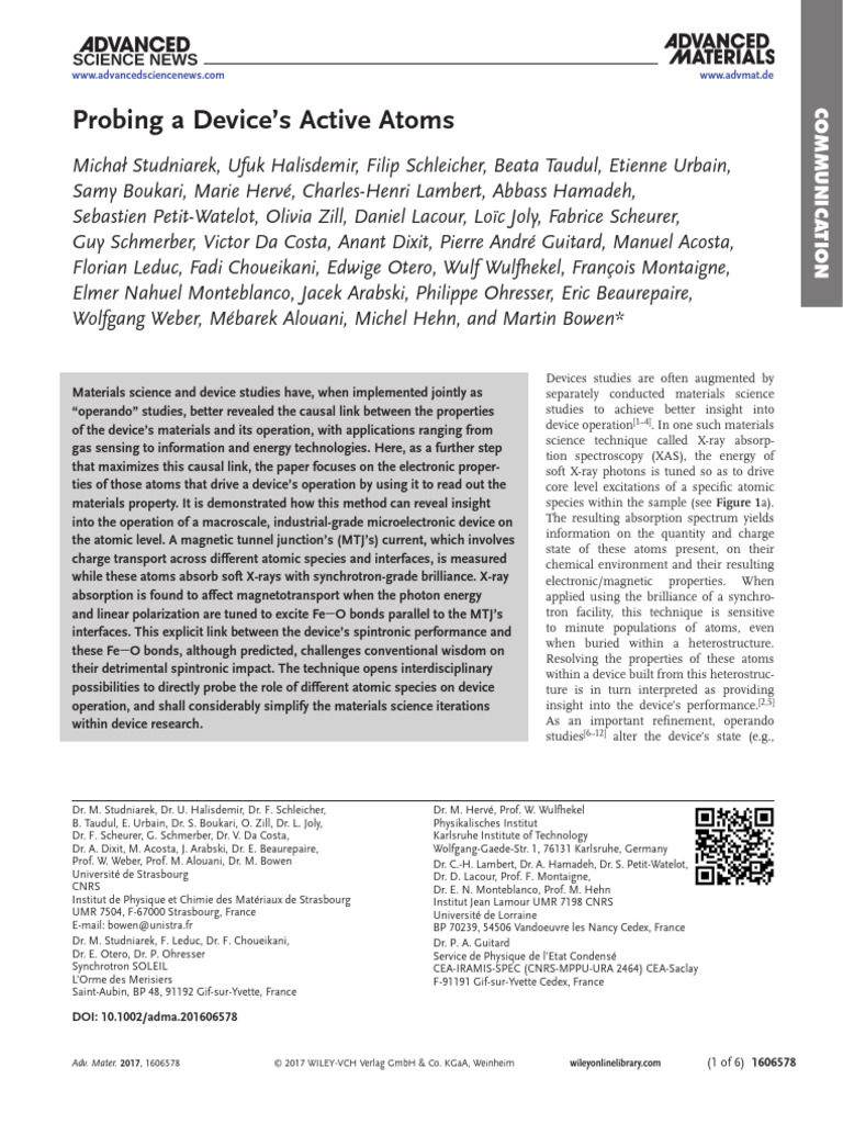 17 AM MgO | PDF | Materials Science | Materials
