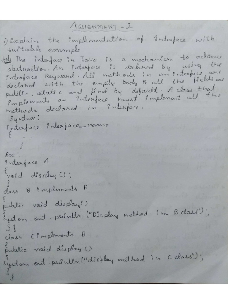 Java Assignment | PDF