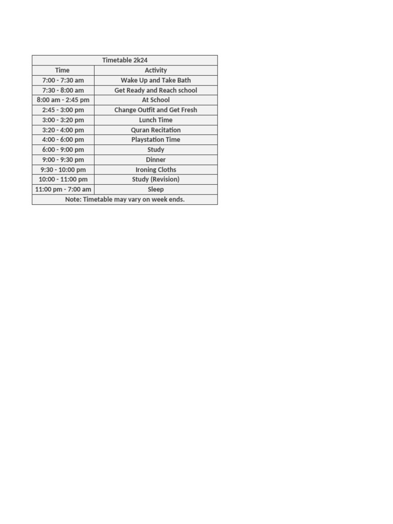 timetable-pdf
