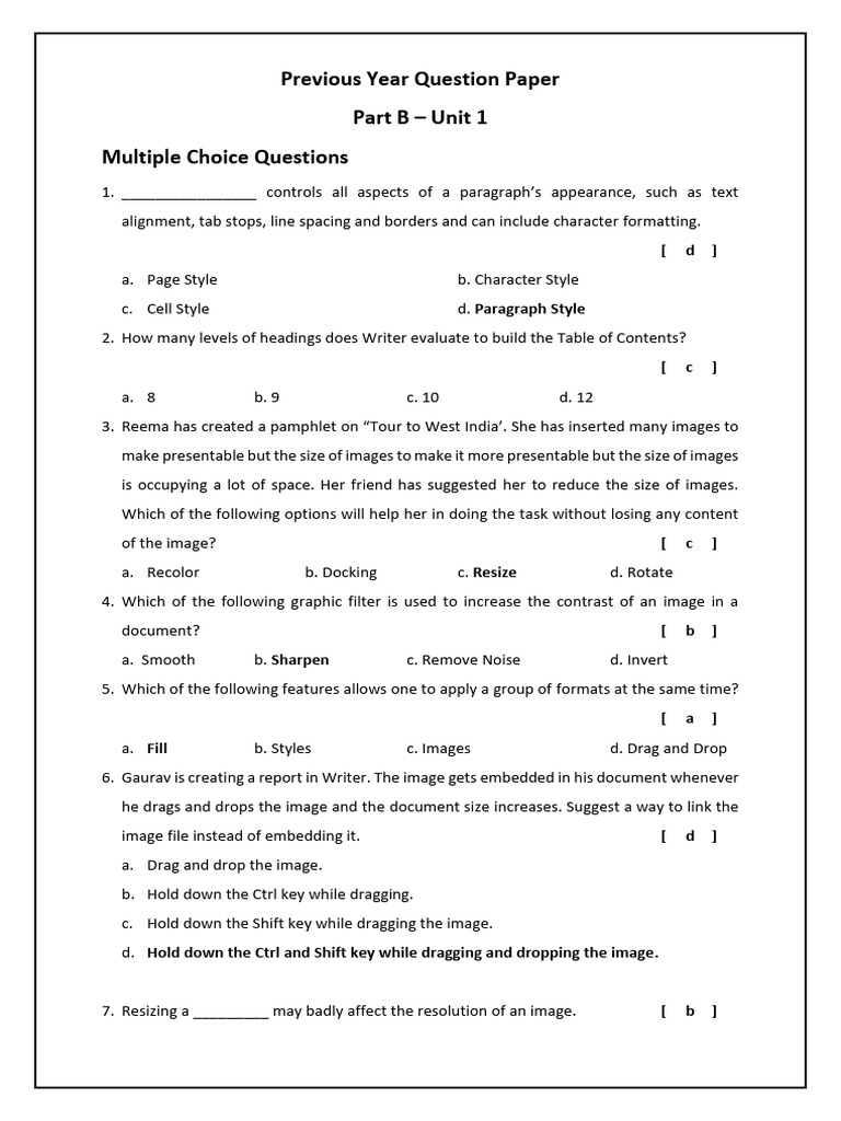 Class 10 Digital Documentation Q&A | PDF | Image | Graphic Design