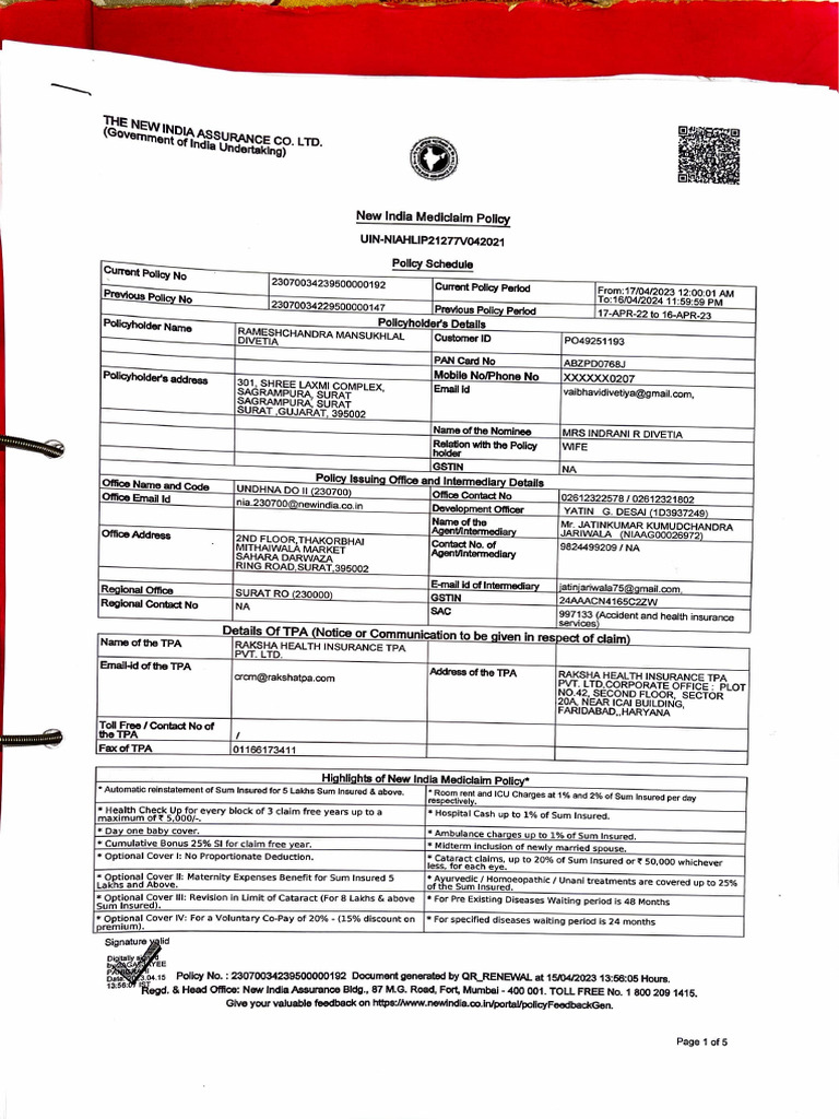 Adobe Scan 11 Apr 2024 | PDF | Service Industries | Insurance
