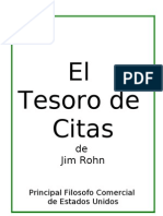 El Tesoro de Citas de Jim Rohn
