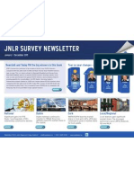 JNLR Survey Newsletter JNLR Survey Newsletter