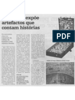 Biblioteca expõe artefactos que contam historias