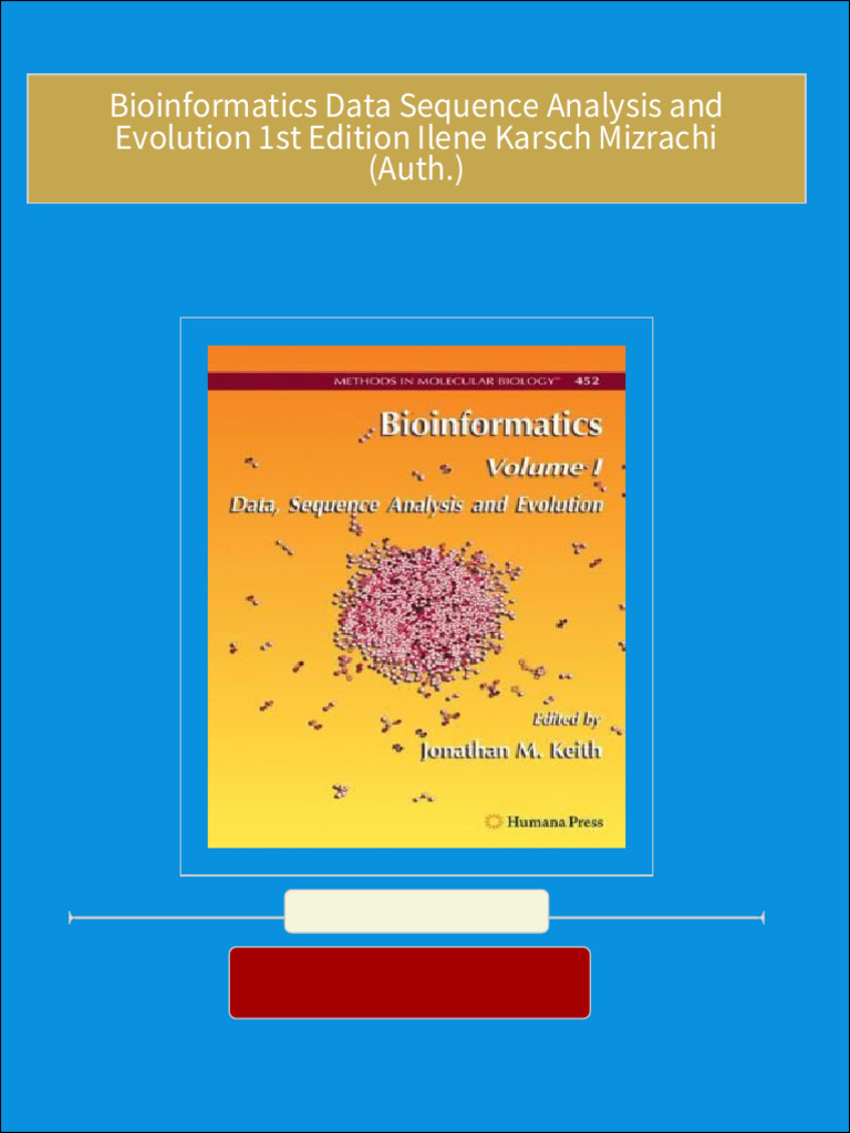 Instant ebooks textbook Bioinformatics Data Sequence Analysis and ...