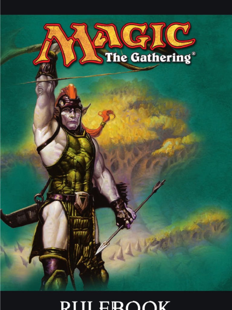 Magic The Gathering Rule Book | PDF | Tournament | Playing Cards