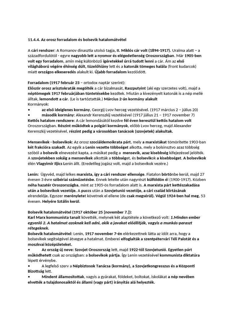 Szocialista És Nemzeti Törekvések | PDF