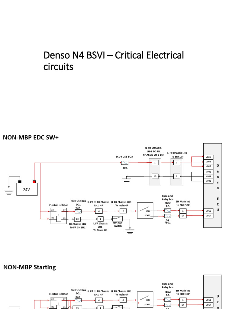 DENSO - Critical Electrical Circuits | PDF | Throttle | Electrical