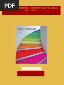 Behavior Modification: Principles and Procedures 6th Edition All Chapters Instant Download
